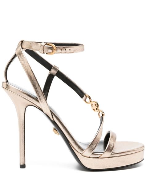 versace sandals gold|versace sandals farfetch.